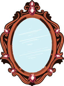Specchio di cristallo