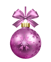 Palla di Natale viola