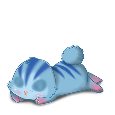 Adotta un Coniglio Tigre blu