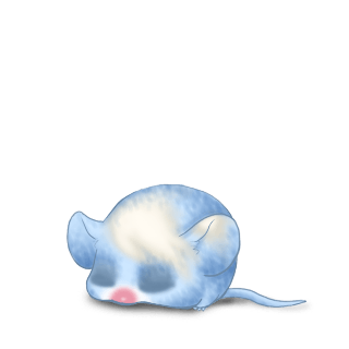 Adotta un Mouse Blu pastello